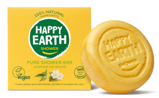 Happy Earth 100% Natural Showerbar Jasmine Ho Wood 90GR