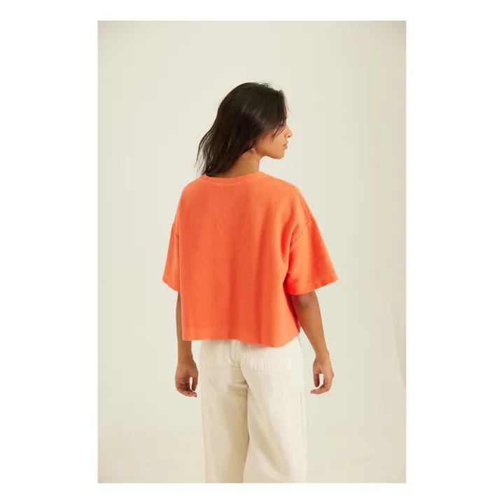 Tinsels Sweat Manches Courtes Valence | Orange