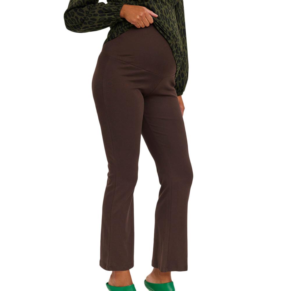Mamalicious Pantalon Marron Femme Mamalicious Mila