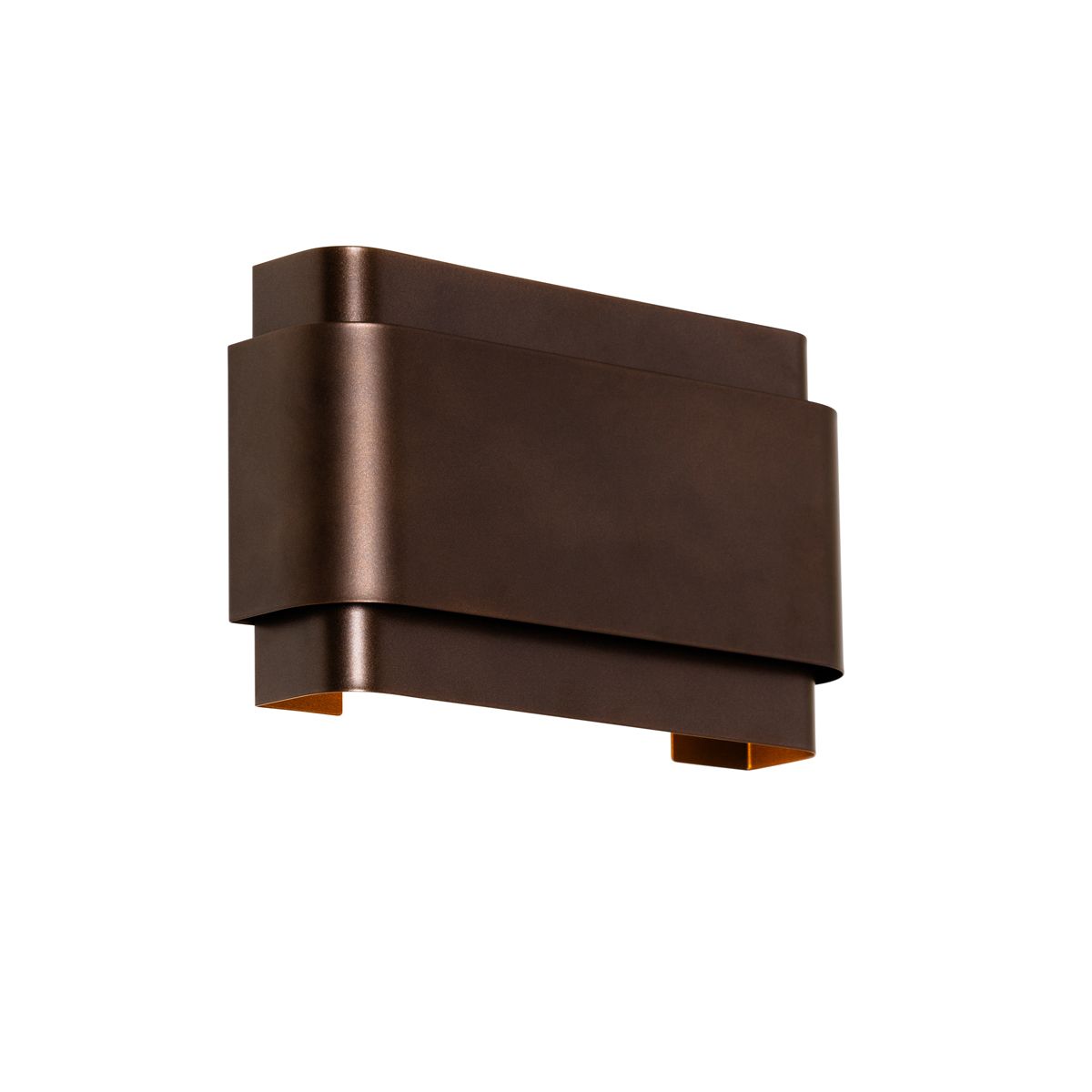 Industriële wandlamp donkerbrons 2-lichts - Coen