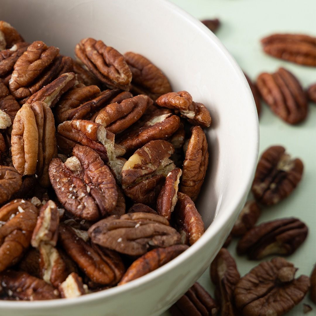 Pecannoten ongebrand (bio)
