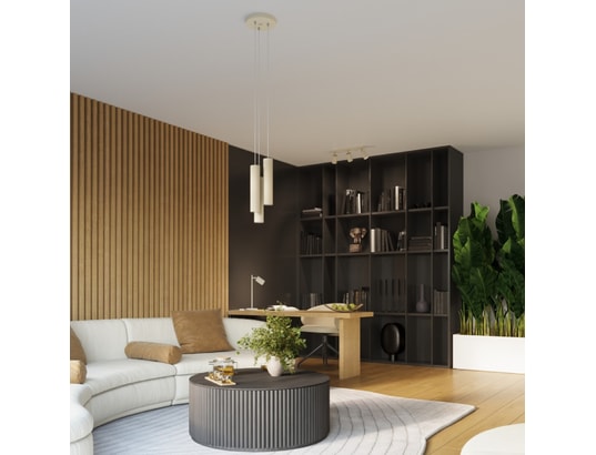 SOLLUX LIGHTING - Applique karbon 10 beige