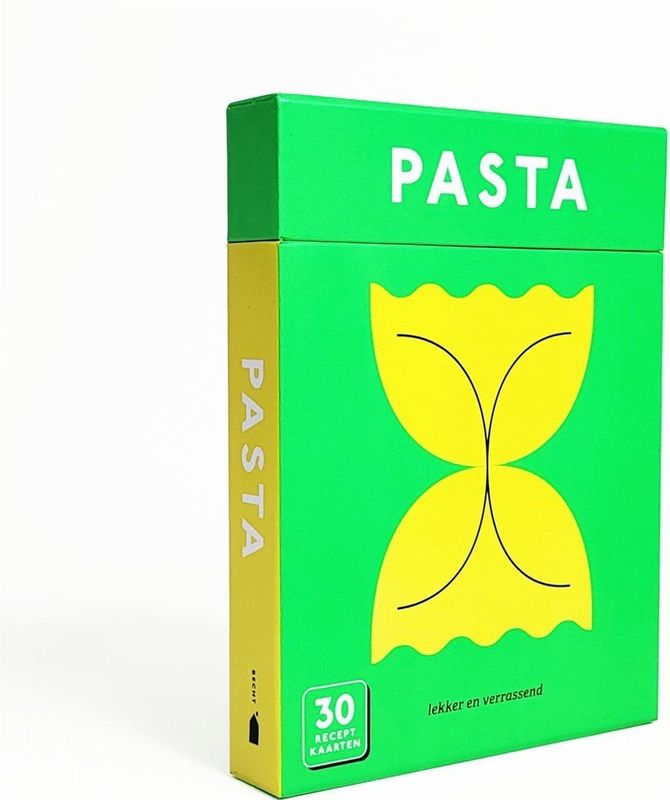 Pasta - 30 Receptkaarten - Inspirerende Gerechten - Afneembaar