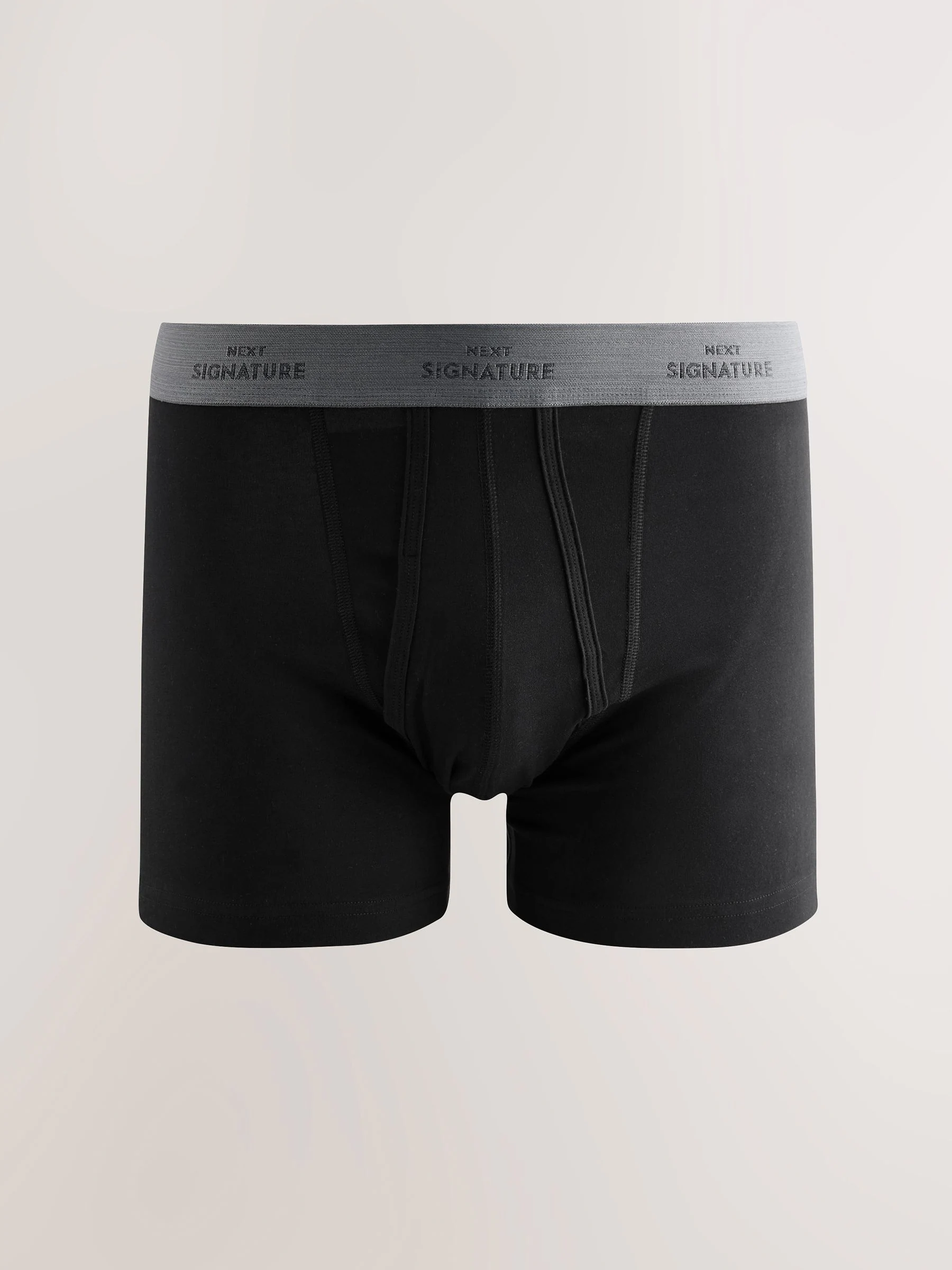 Zwart comfortabel zacht - Verpakking van 4 - Signature boxershorts