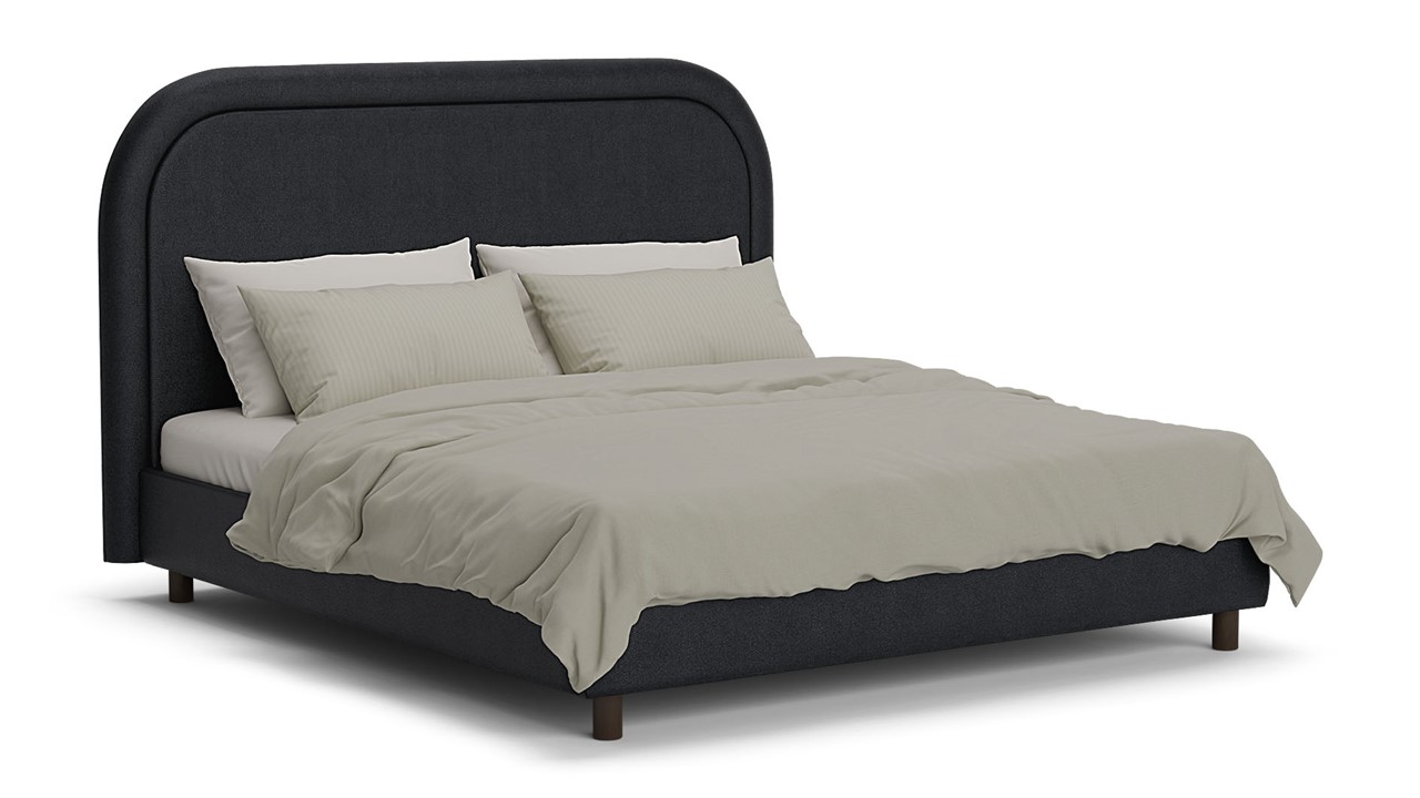 Bed Amber - Velvet glow navy