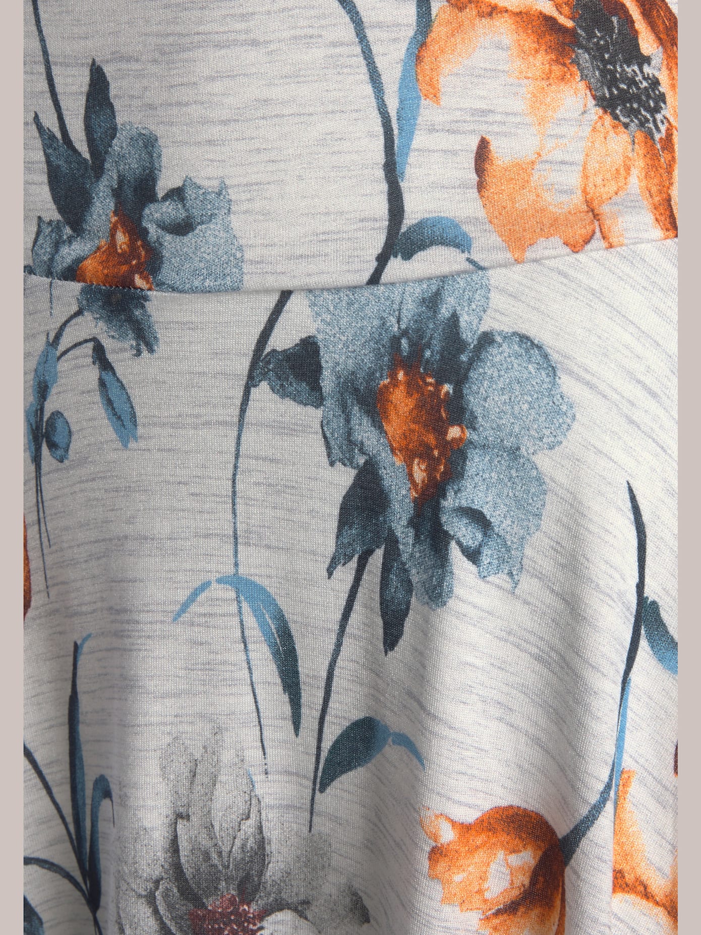 Robe en jersey encolure ronde