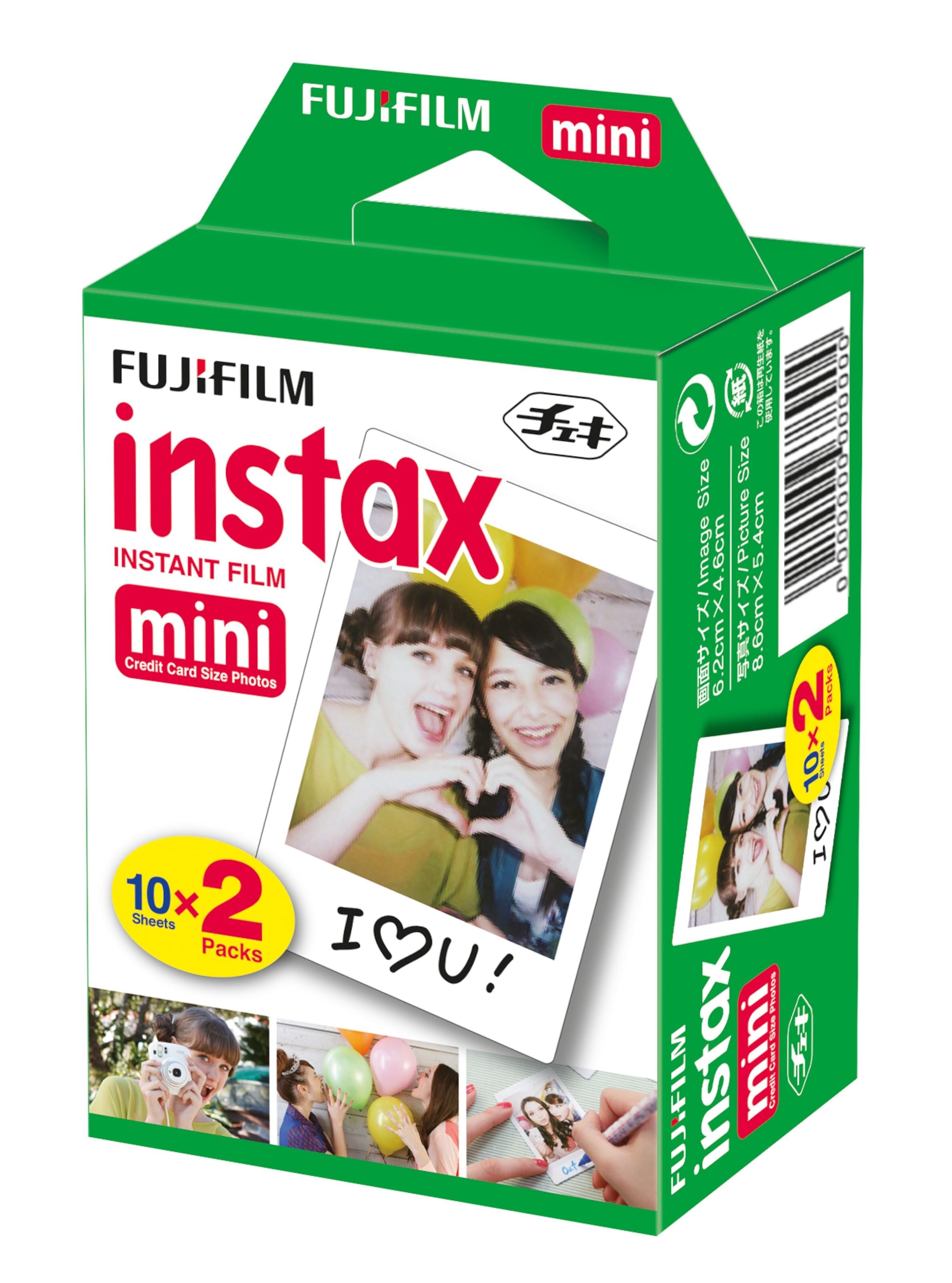 Fujifilm Instax mini-film 20-pk.