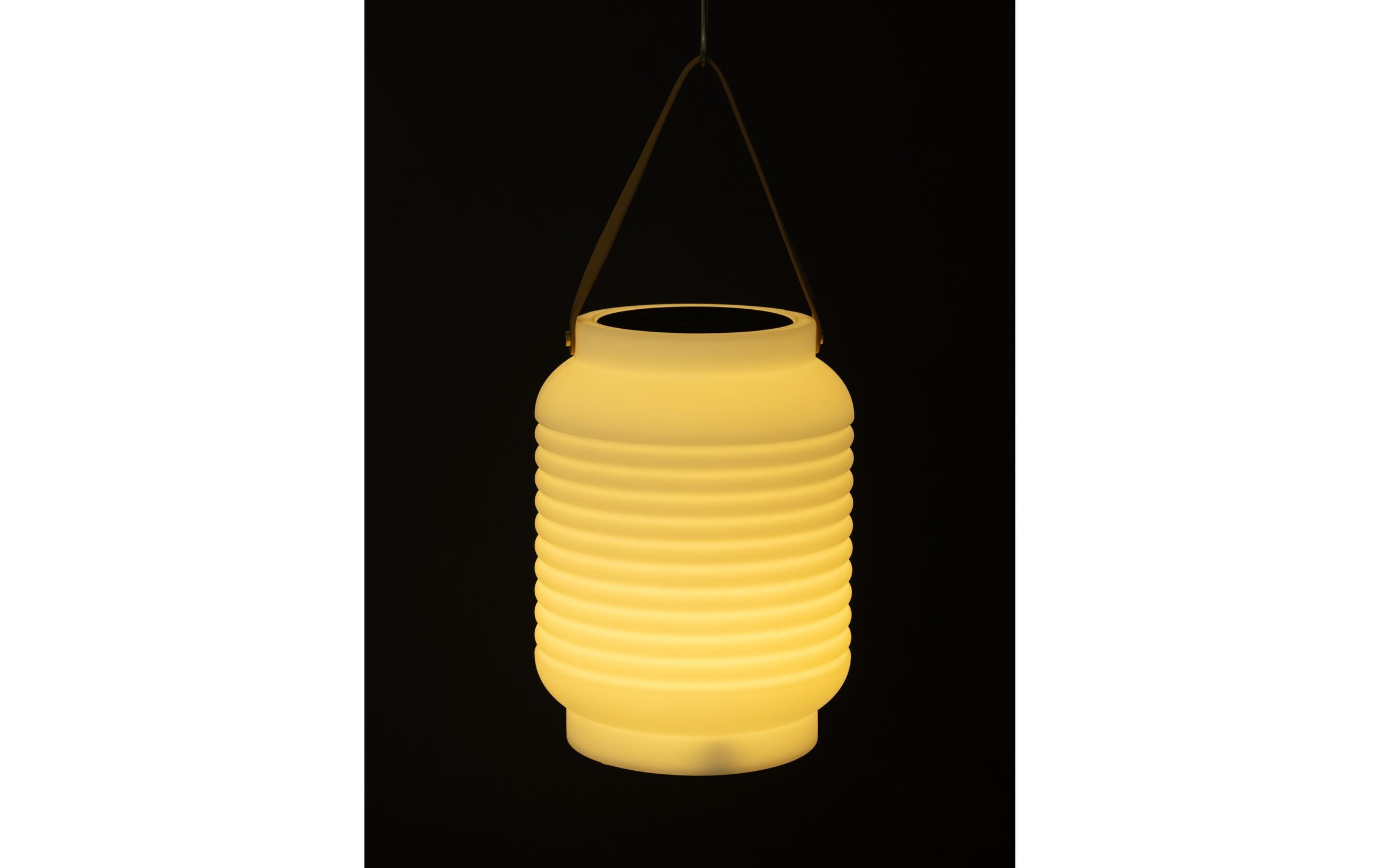 Cocon LED Laterne »LED Solar, Weiss« Warmweiss