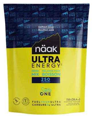 Boisson énergétique Näak Ultra Energy Bouillon salé - 720g