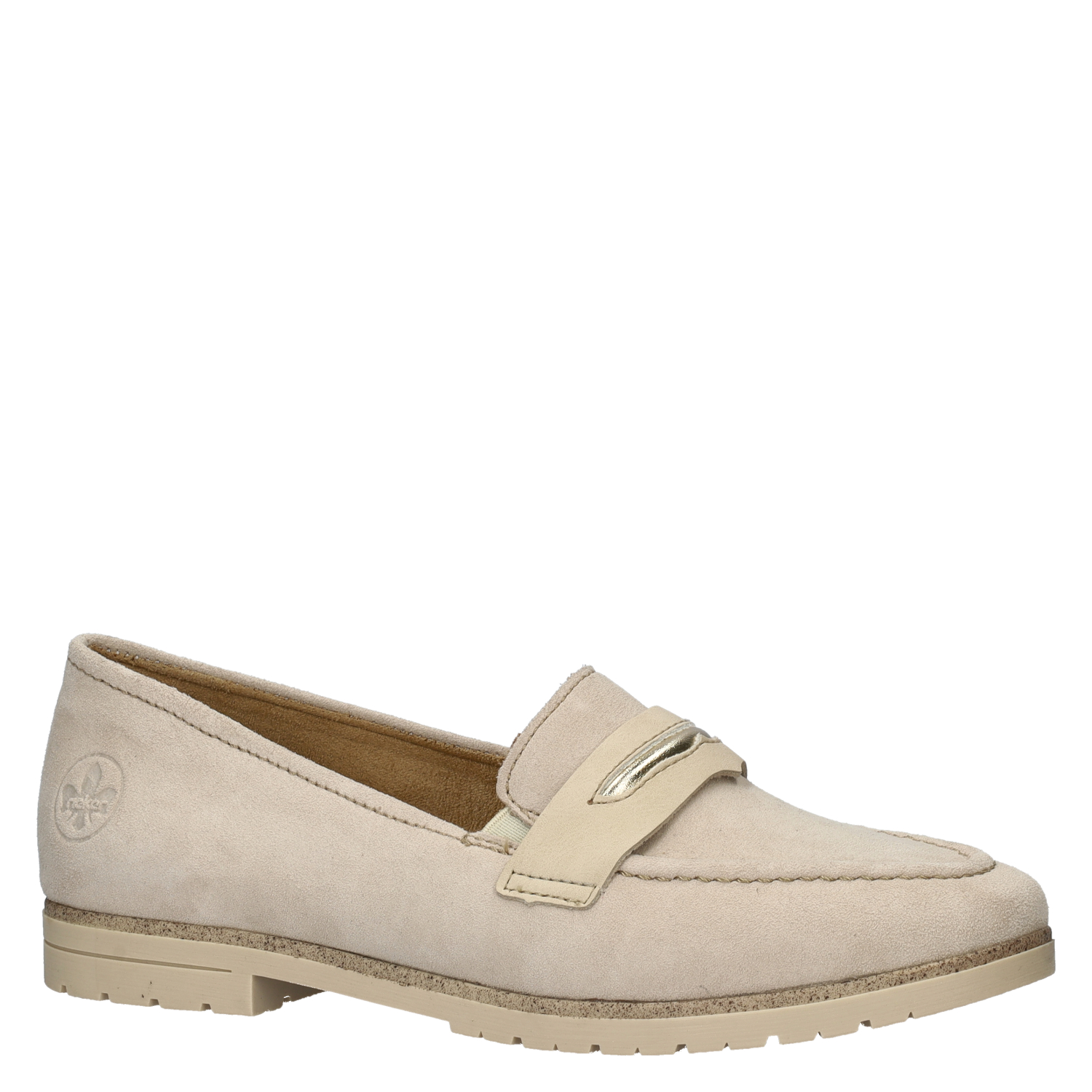 dames loafer Rieker Beige