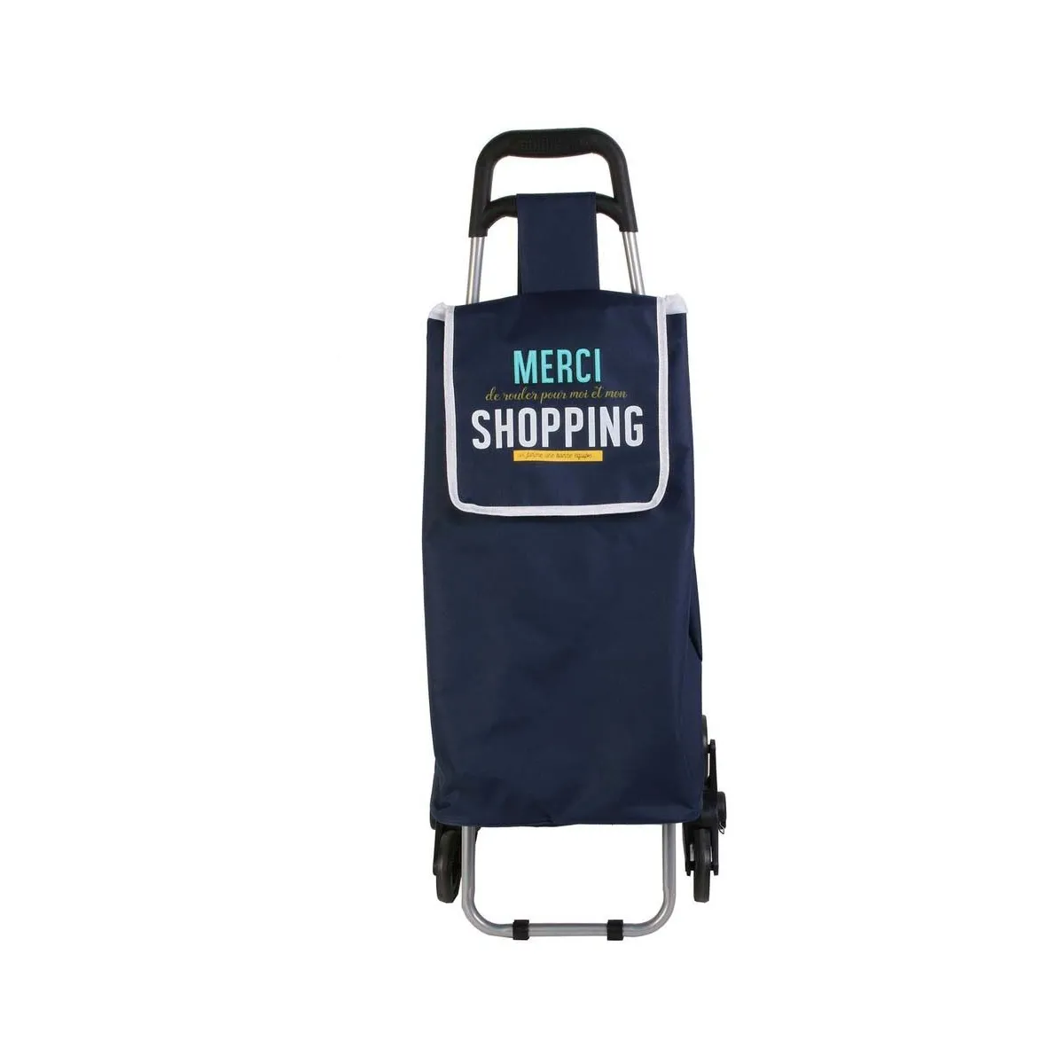 Entre Temps Chariot Shopping Bleu