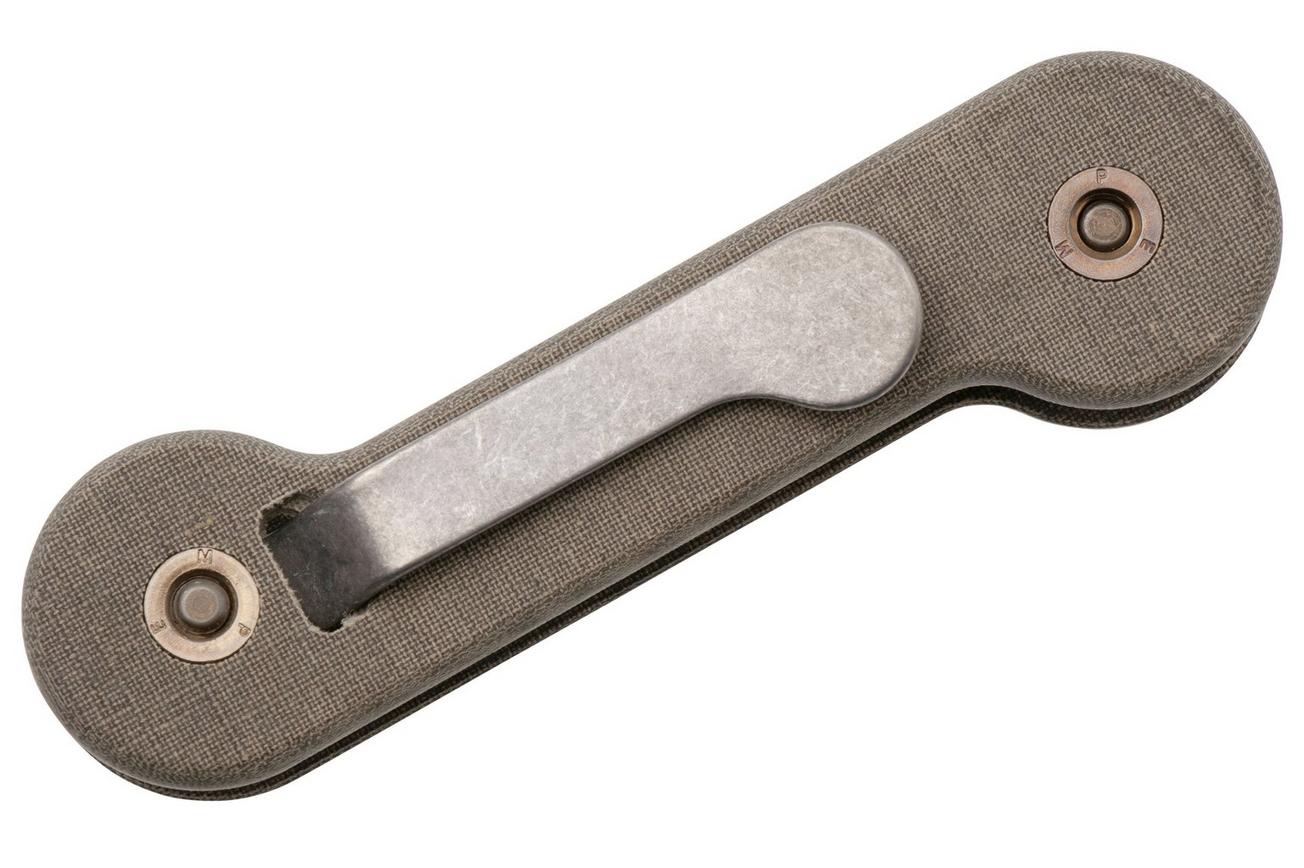 KeyBar Green Micarta KBR254, sleutel organiser