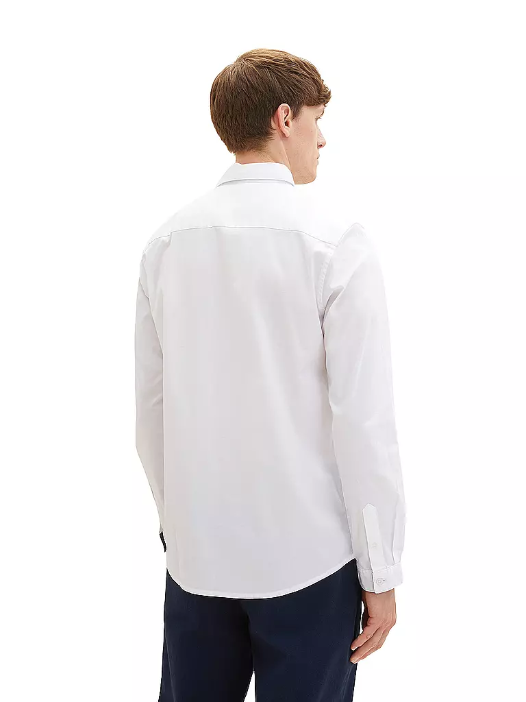 TOM TAILOR Hemd weiss