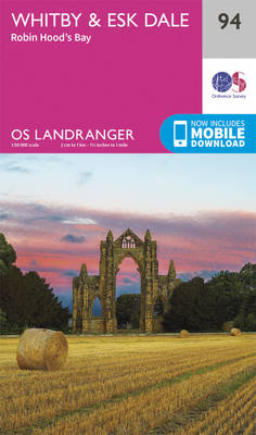 Whitby, Esk Dale & Robin Hood's Bay - OS Landranger Map 094 (Sheet map, folded)