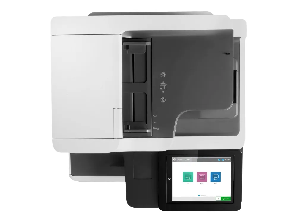 HP Color LaserJet Enterprise MFP M681dh - Multifunktionsprinter - farve - laser - 215.9 x 863.6 mm (original) - A4/Legal (medie) - op til 47 spm (kopiering) - op til 47 spm (udskriver) - 650 ark - USB 2.0, Gigabit LAN, USB 2.0 vært