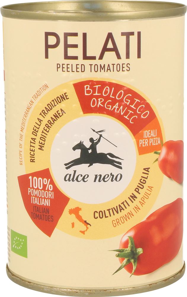 ALCE NERO Tomaten Pelati<br>400 g, Dose
