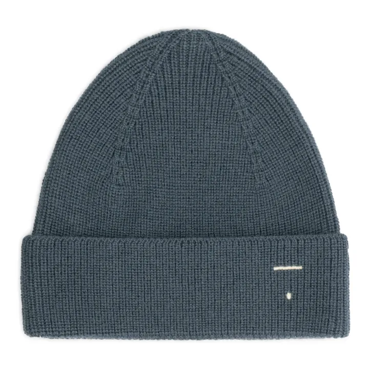 Gray Label Bonnet Tricot | Bleu gris