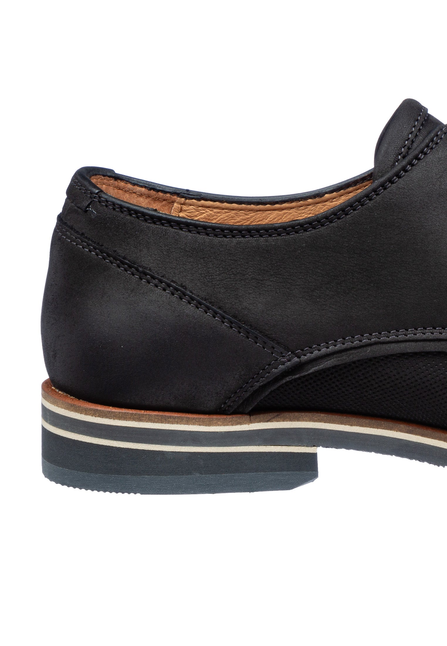 Antraciet grijs nubuck Amalfi veterschoen