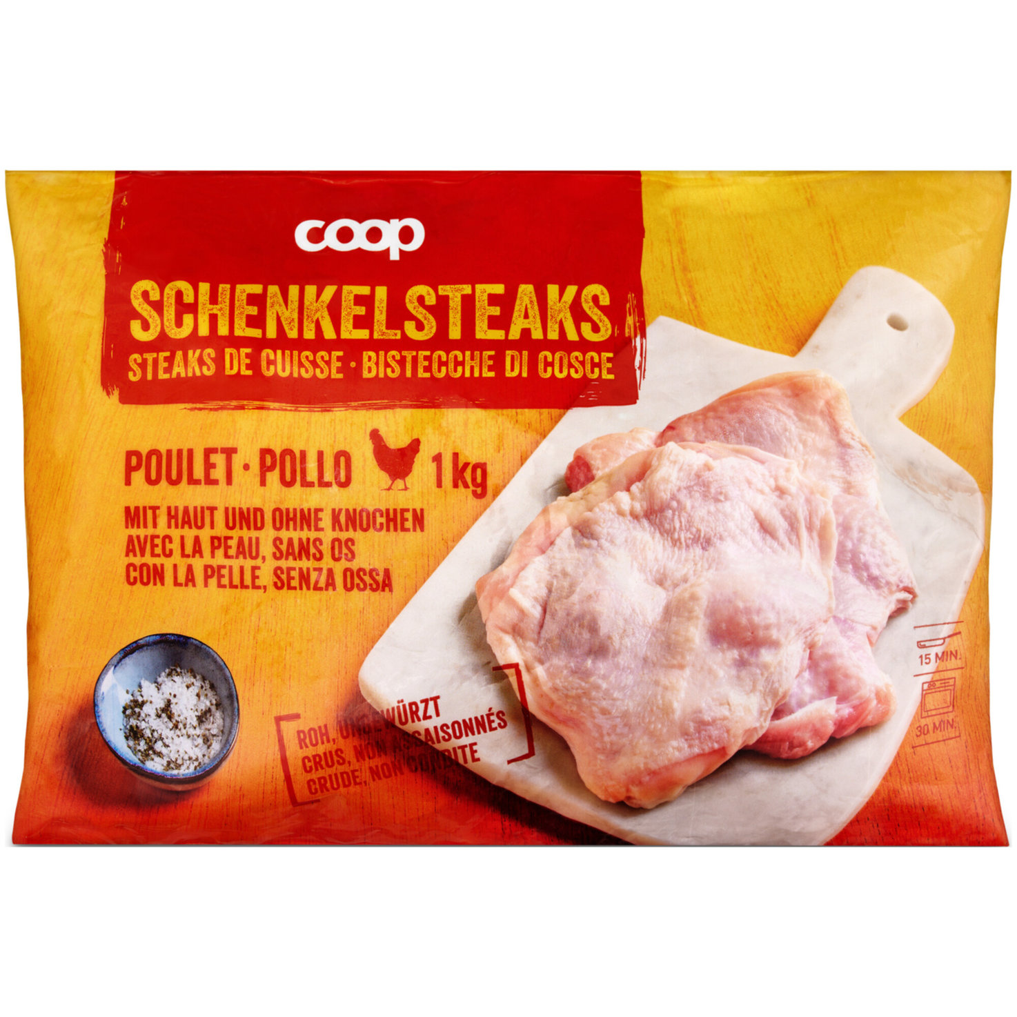 Pouletschenkelsteaks