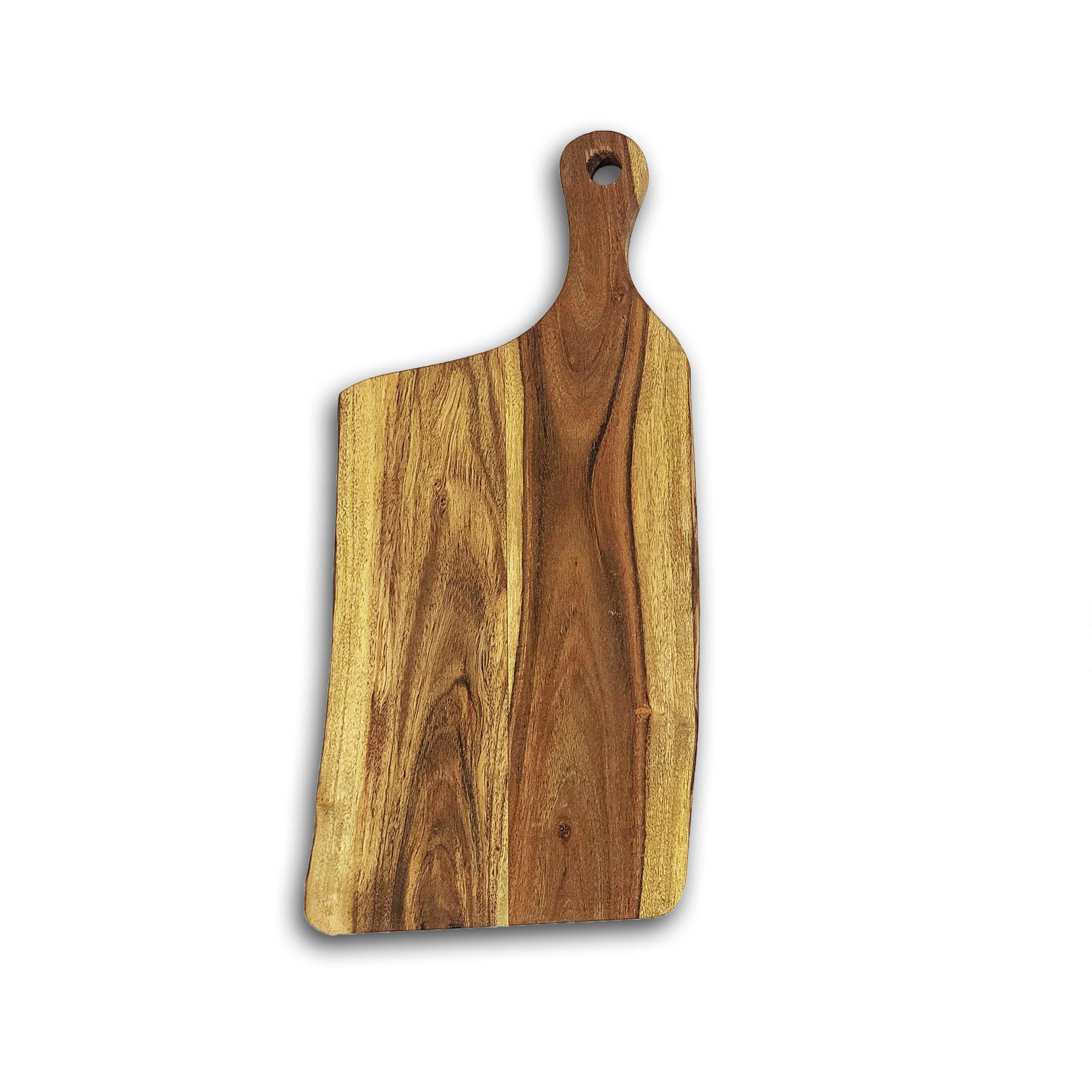 Schneidebrett Akazie, B 45 cm, T 20 cm, H 1,5 cm zu 18,00