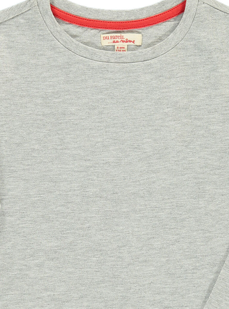 Tee-shirt manches longues garçon