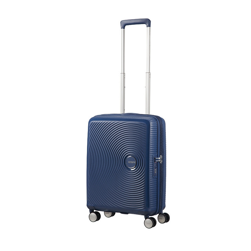 Valise cabine rigide Soundbox Extensible 55 cm Navy