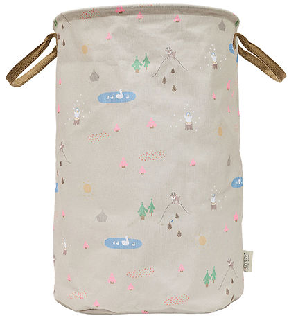 OYOY Aufbewahrungskorb - Deer & Ente - Large - Beige