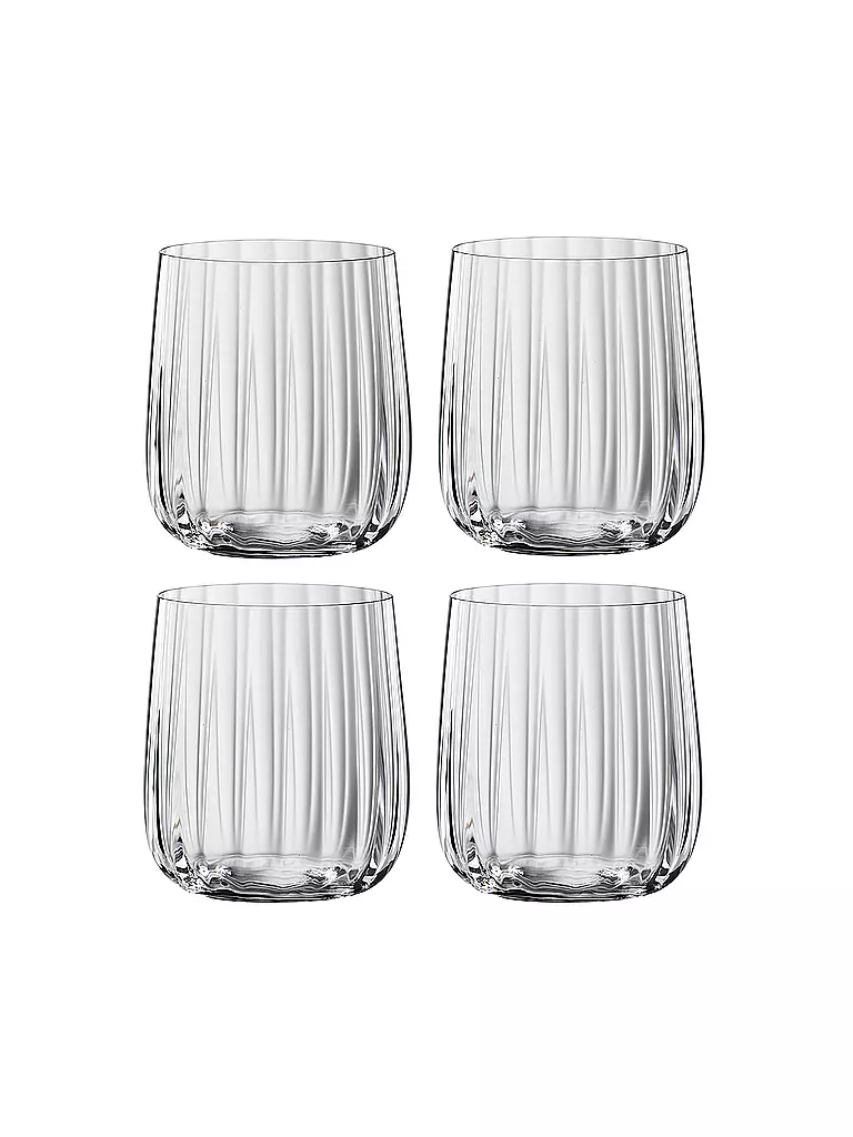 SPIEGELAU Trinkglas Becher 4er Set LIFESTYLE 4x340ml transparent