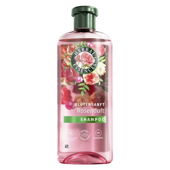 HERBAL ESSENCES Shampoo<br>350 ml, Flasche, flüssig, Blütensanft Rosenduft