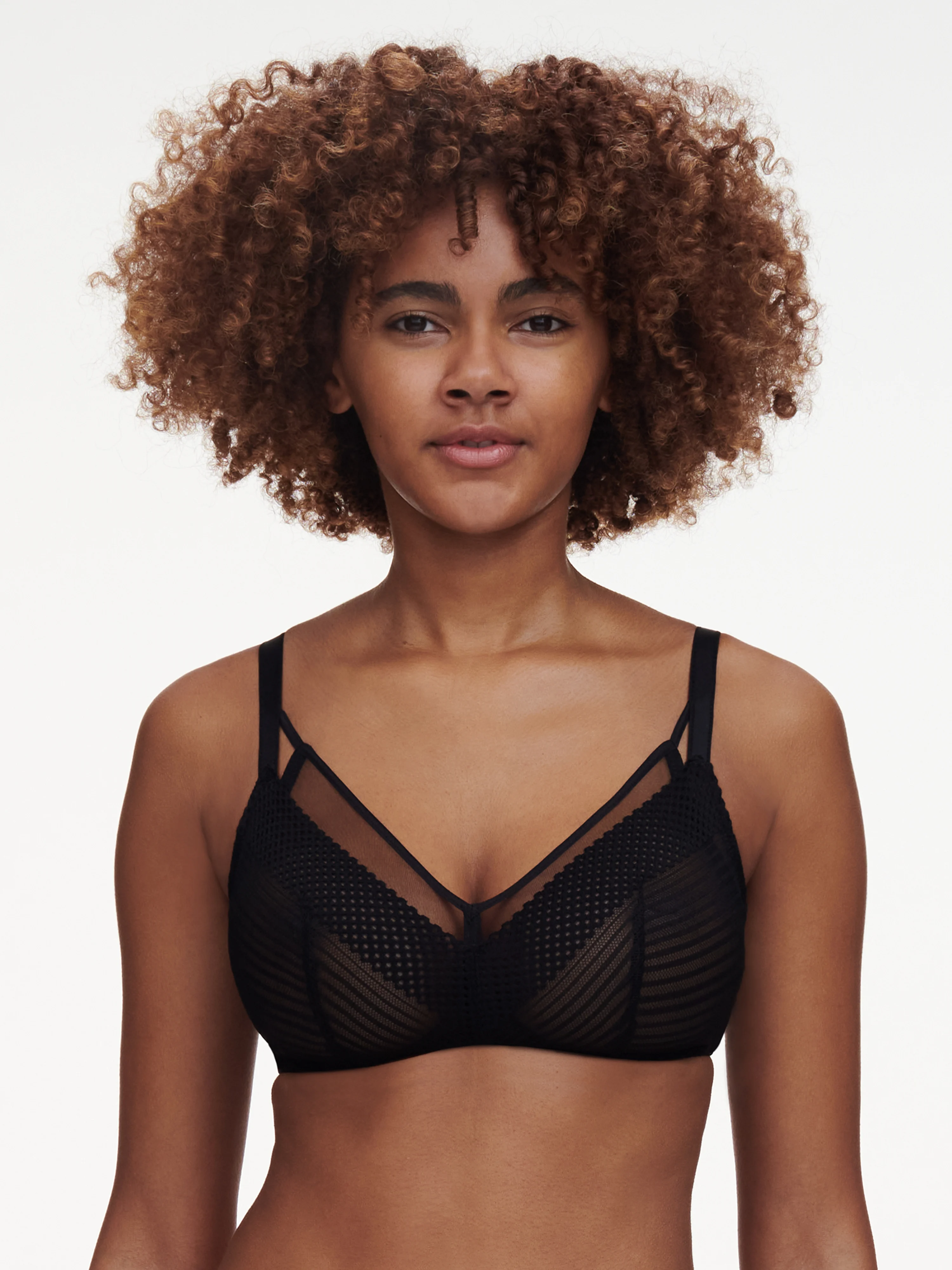PLAY - Soutien-gorge sans armature maintien en dentelle | Noir
