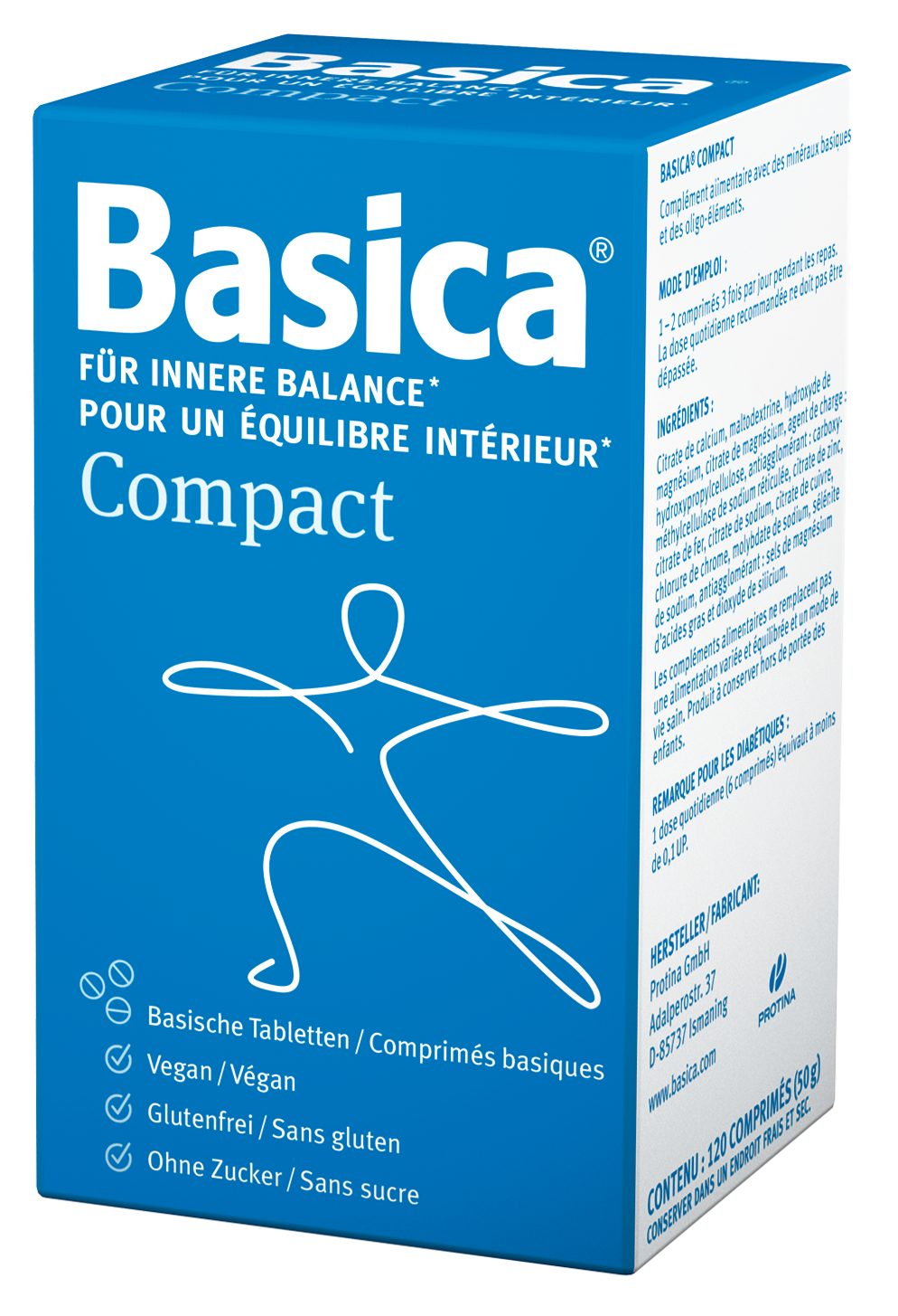 BASICA Compact Mineralsalztabletten<br>120 Stück, Tablette