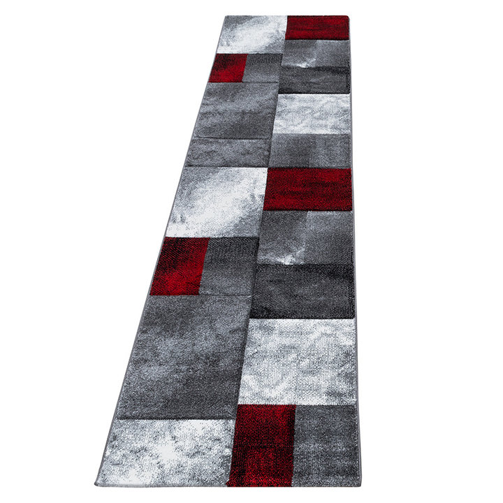 Moderne loper  - Tetris Rood 1710 | Tijdloos