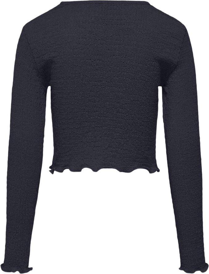 ONLY KOGEMMA STRUCTURE L/S TOP FF JRS Blå