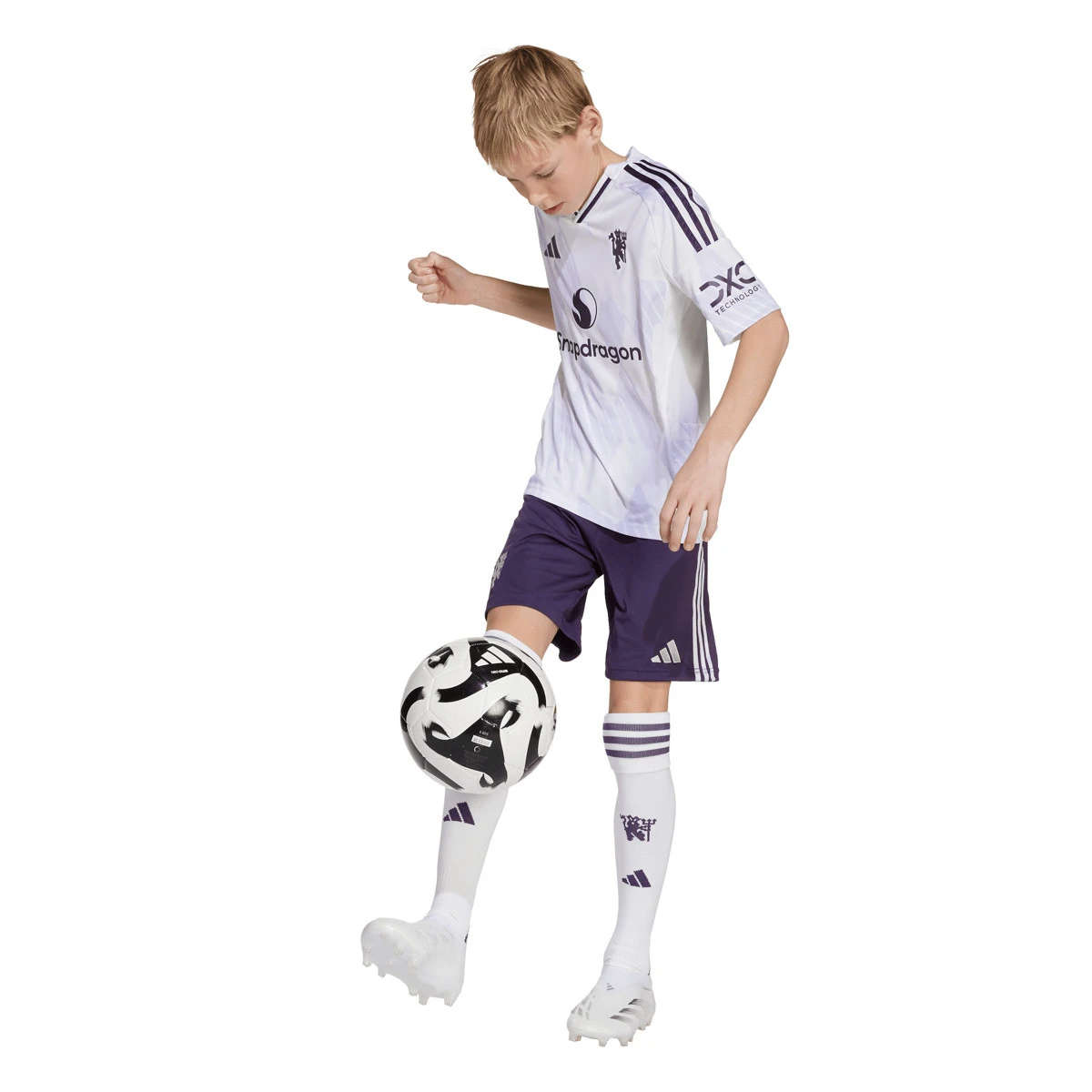Calções adidas Manchester United Segundo Equipamento 2025-2026 Criança