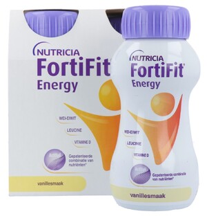 Nutricia Fortifit Energy Vanille 4ST