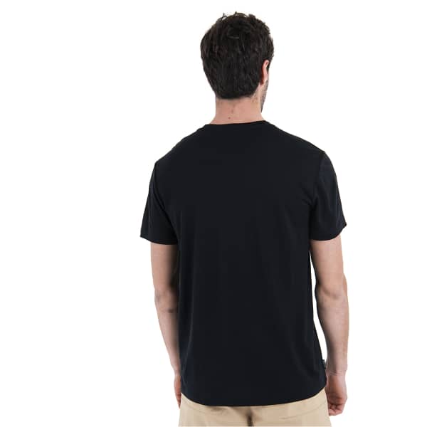 T-shirt randonnée ICEBREAKER M MERINO 150 TECH LITE III SS TEE BLACK