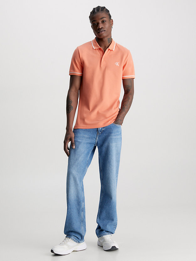 Camisa polo de corte justo
