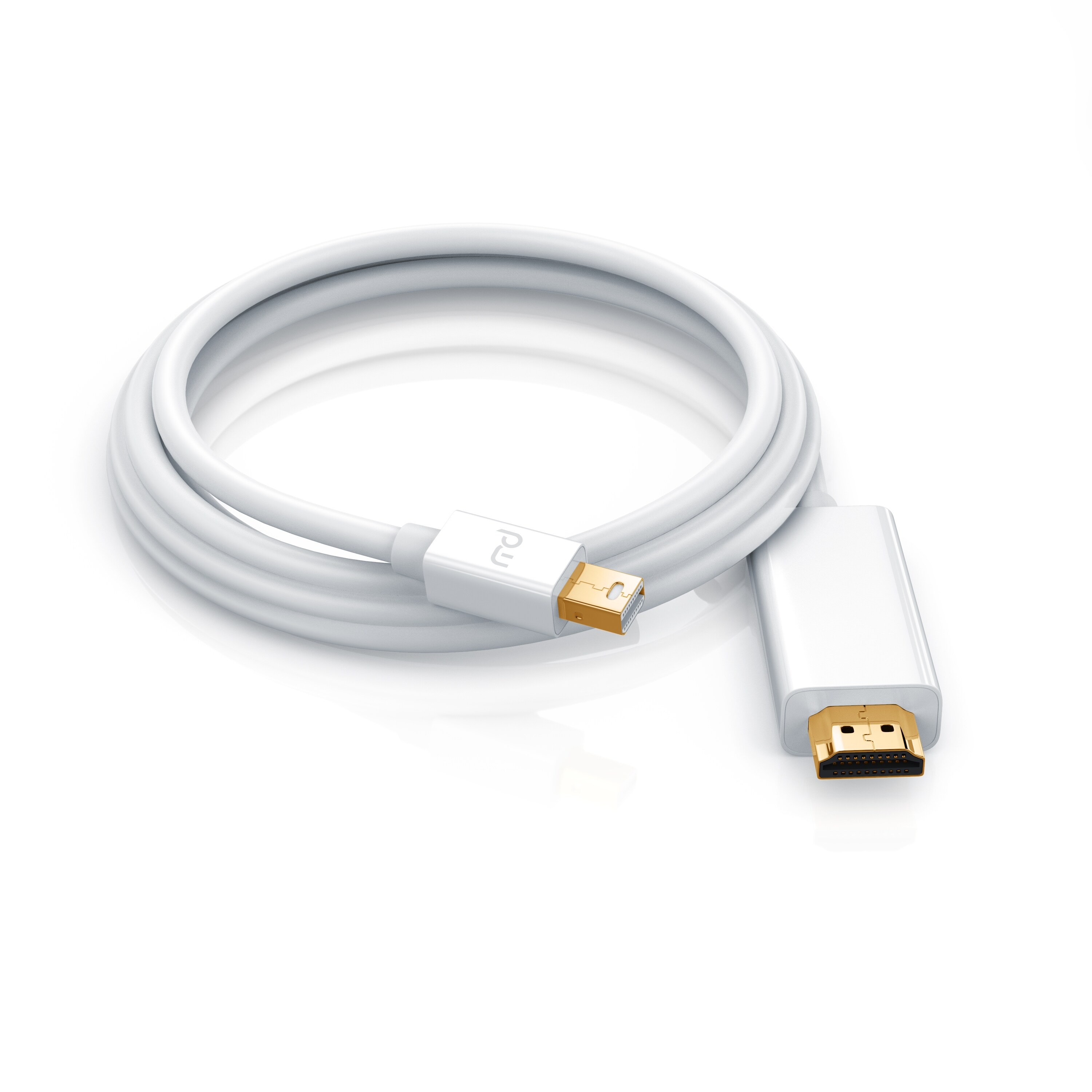Primewire Mini DisplayPort zu HDMI Typ A Audio- & Video-Kabel, 4K miniDPUHD 2160p Adapter / Konverterkabel - 2m