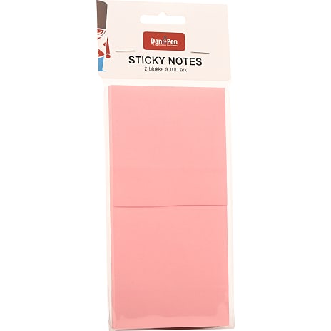 Danpen post-it blok 2-pak