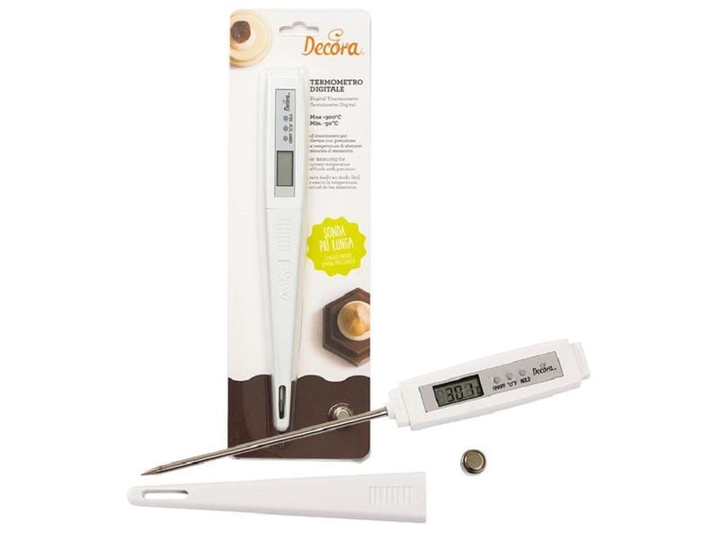 Decora Kerntemperaturmesser Digitales Thermometer mit langer Sonde