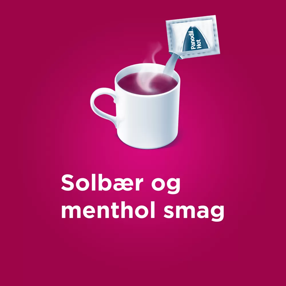 Panodil Hot pulver til oral opl. 500 mg - 10 breve