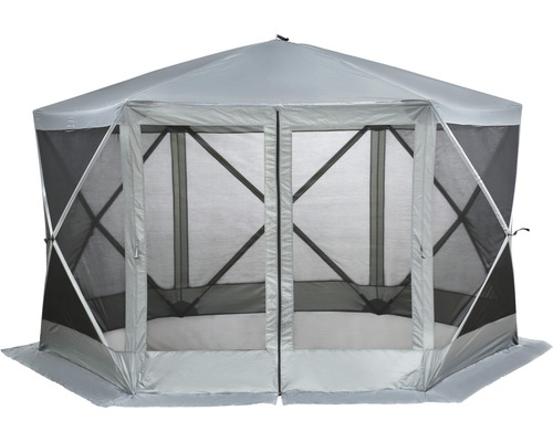 Garden Place Hexagon Paviljoen met zijwanden 180 x 230 cm hexagonaal