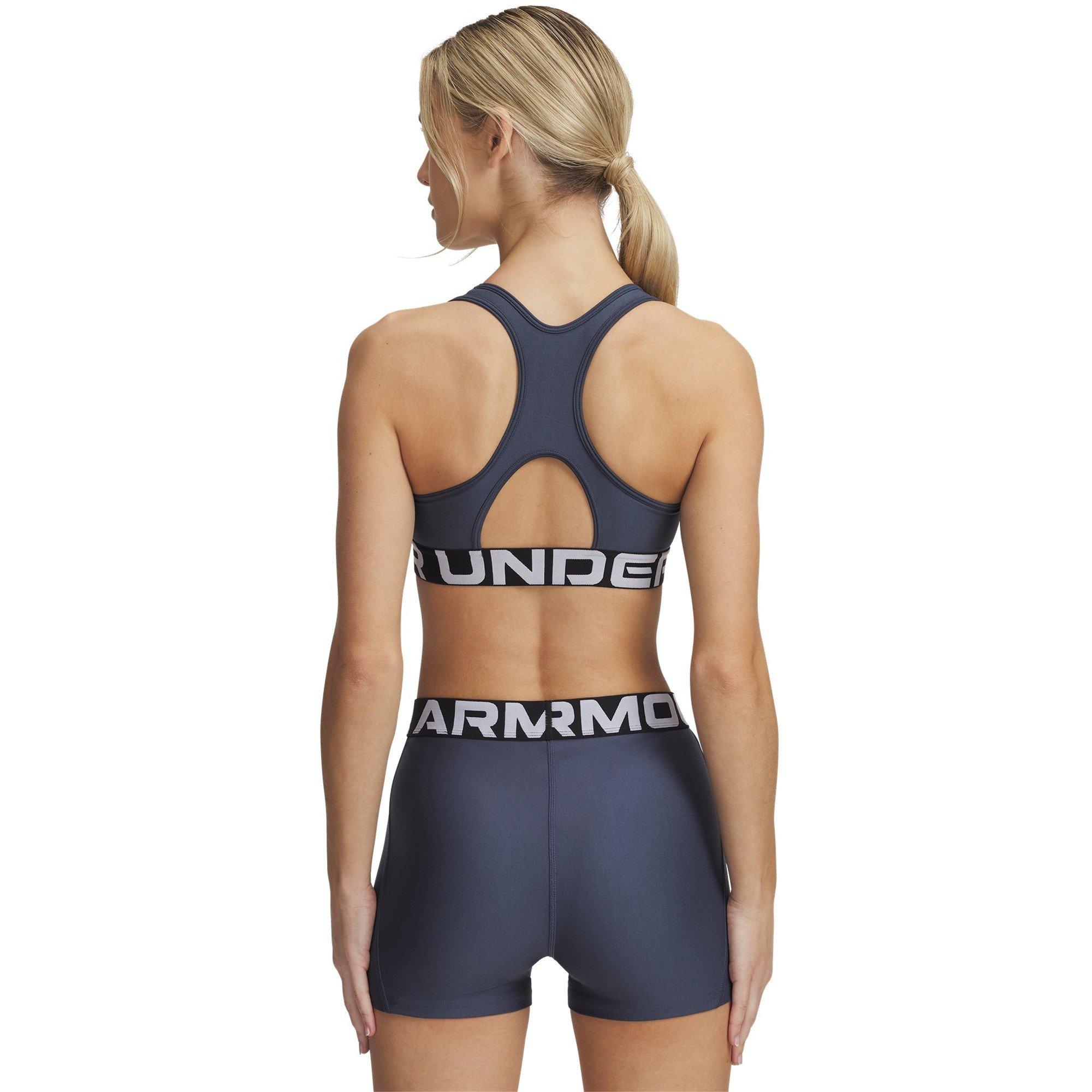 Under Armour HeatGear® Armour Mid Branded Sports Bra Women