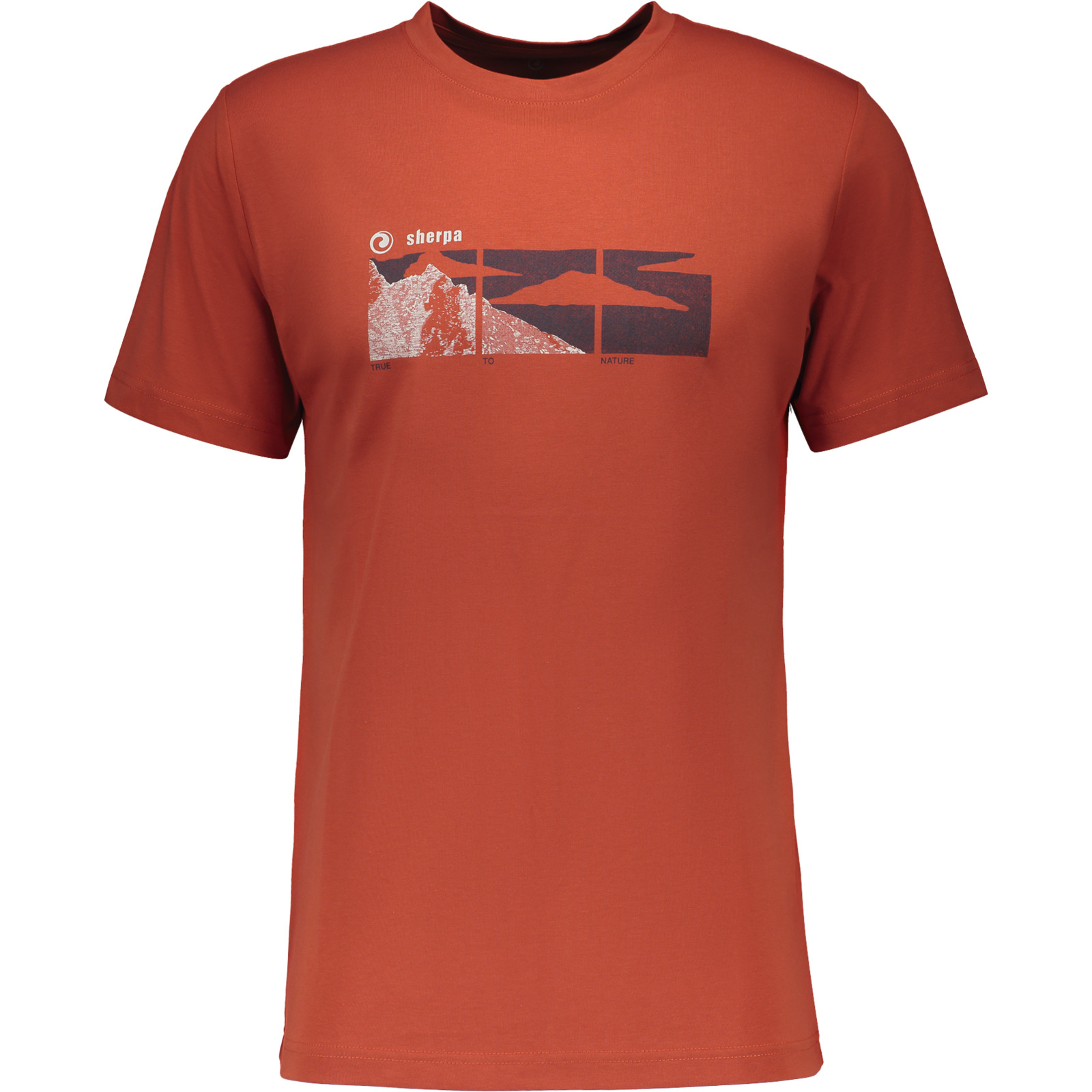 Sherpa Herren-T-Shirt Yongzin XXL, dunkelorange