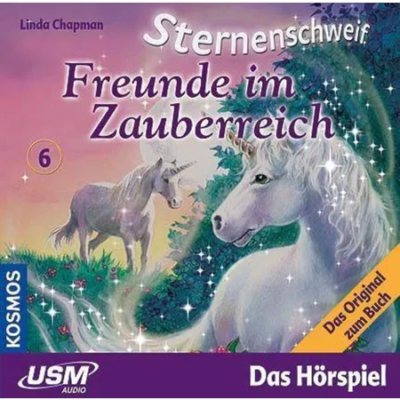 KOSMOS Hörspiel-CD Sternenschweif 6 Freunde im Zauberreich