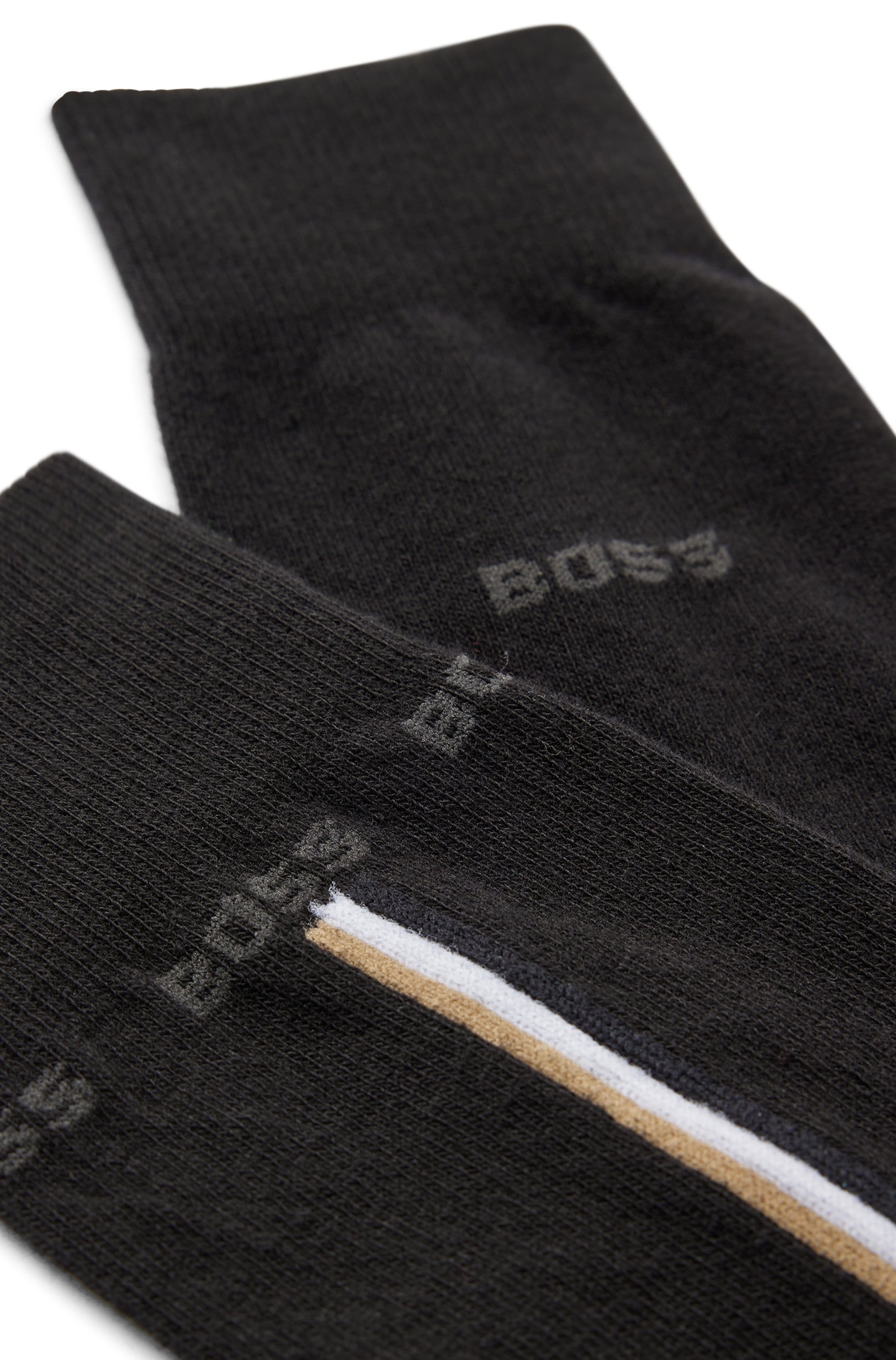 BOSS Businesssocken »2P RS  Iconic CC« 2 Paar tlg. mit Kontraststreifen an der Seite