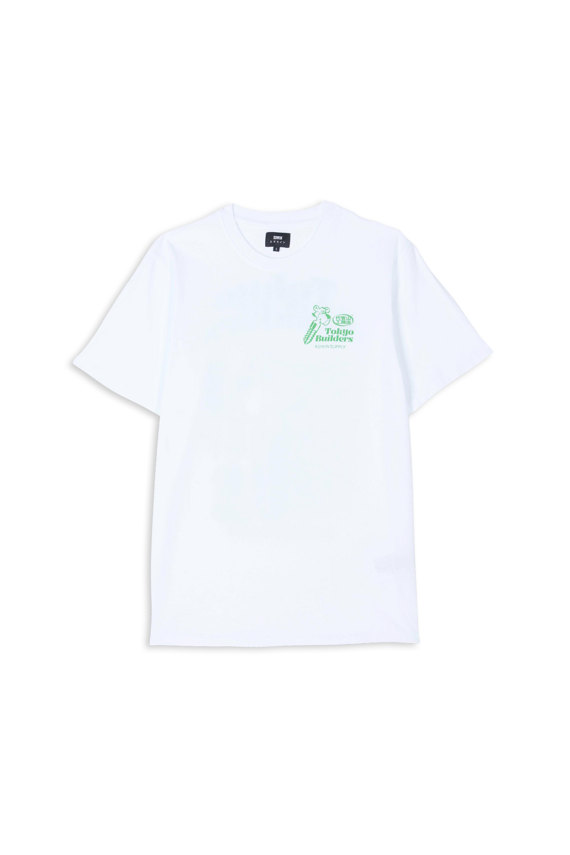 EDWIN T-shirt manches courtes Tokyo Builders TS Blanc