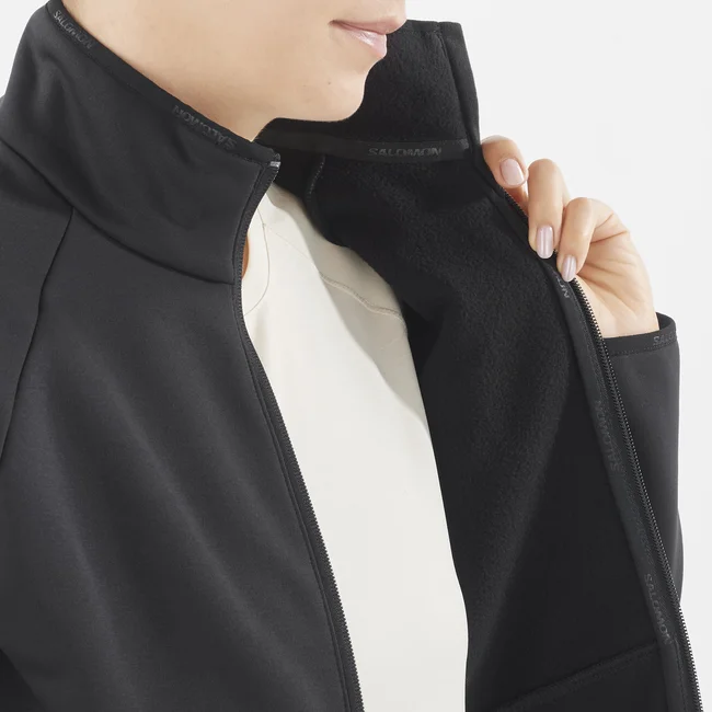 ESSENTIAL WARM  Midlayer-Jacke mit durchgehendem Reißverschluss Damen