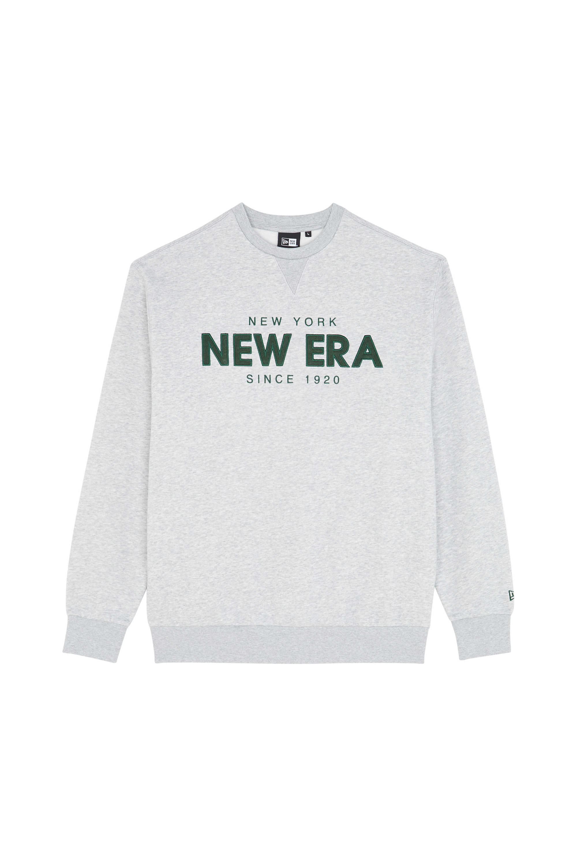 NEW ERA Sweatshirt NE WORDMARK CREW Gris