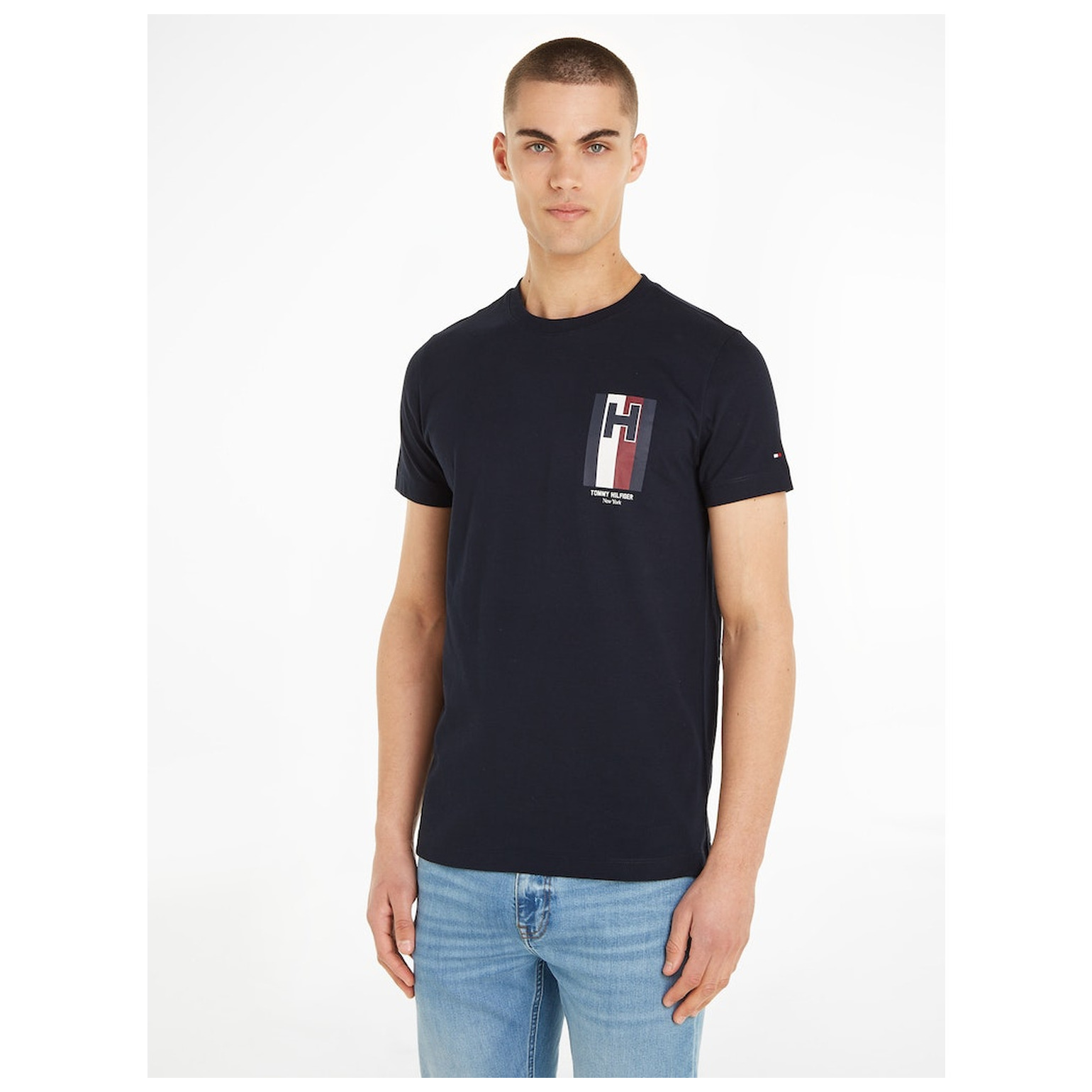 Tommy Hilfiger H EMBLEM TEE